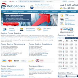Roboforex al cambio de dia se bloquea el forex